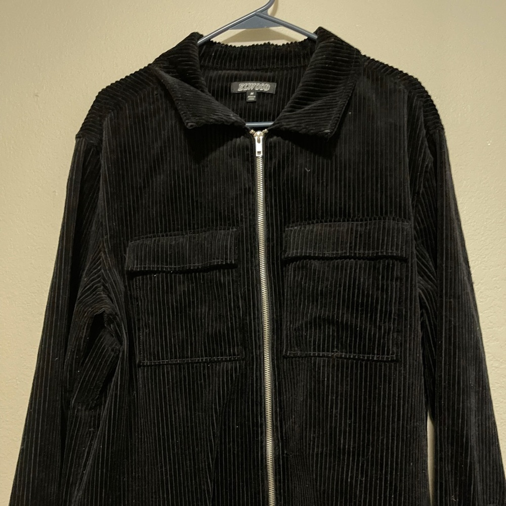 Elwood Black Corduroy Jacket